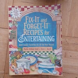 Crock pot cookbook, Fix it and forget it cookbook